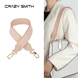 CRAZYSMITH Bag Strap For LV Neverfull Bucket Shoulder Straps Genuine Leather Crossbody Replacement Belts 65CM Bag Accessories