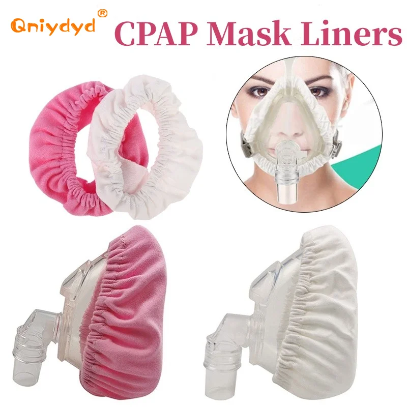 1Pcs Cpap Mask Liners Washable and Reusable Fabric Comfort Covers To Reduce Air Leaks Skin