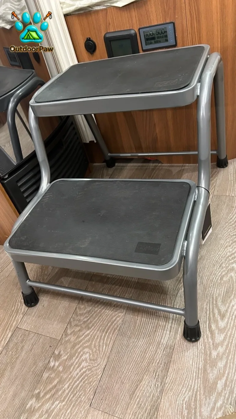 Bathroom Pet RV Climbing Ladder Wide Thickened Pedal Household Ladder Stool Step Ladder Mini Stool