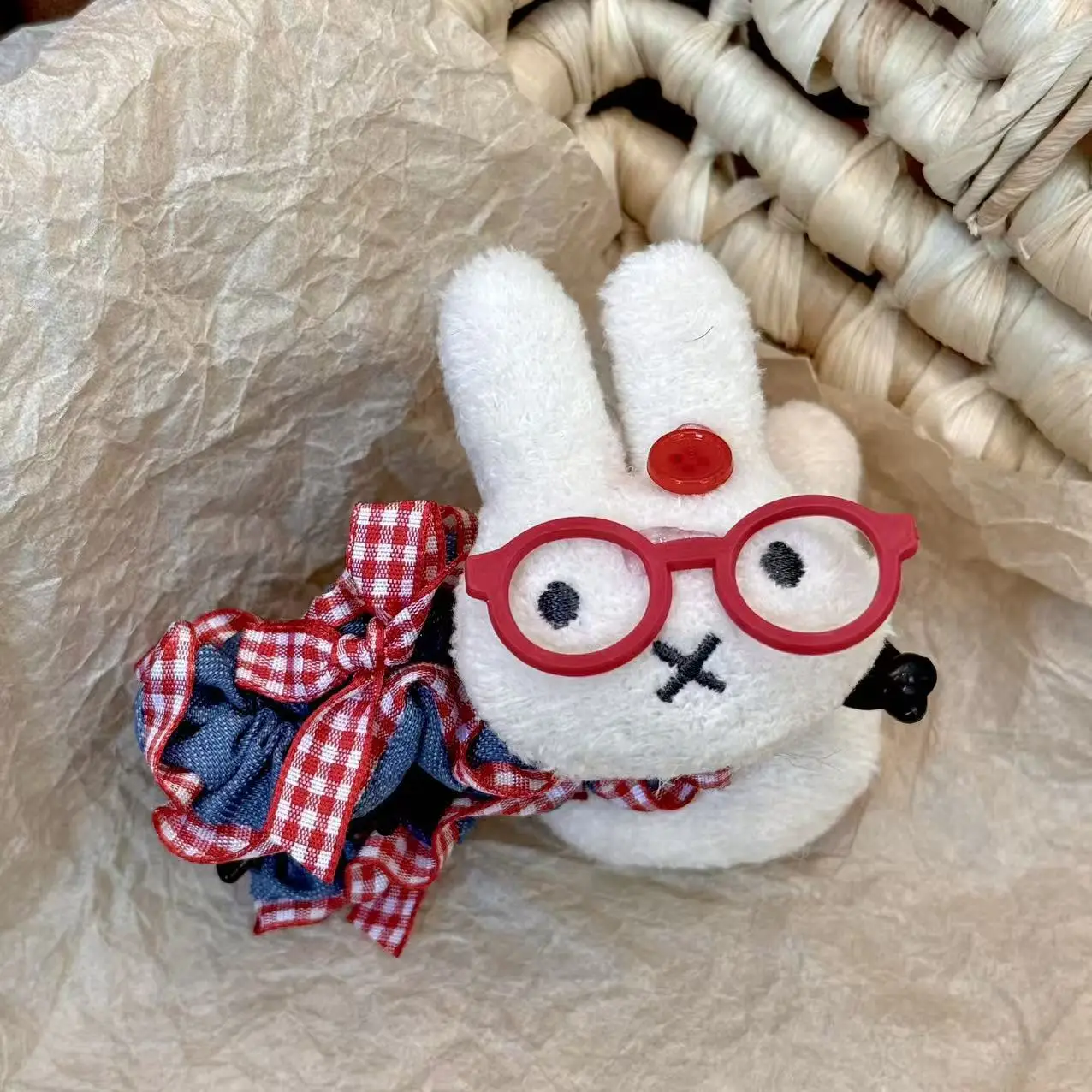 Kawaii Miffy Rabbit Cute and Cartoon Hairpin for Girls' Ponytail or Bun At The Back of The Head, Banana Clip Hair Accessory