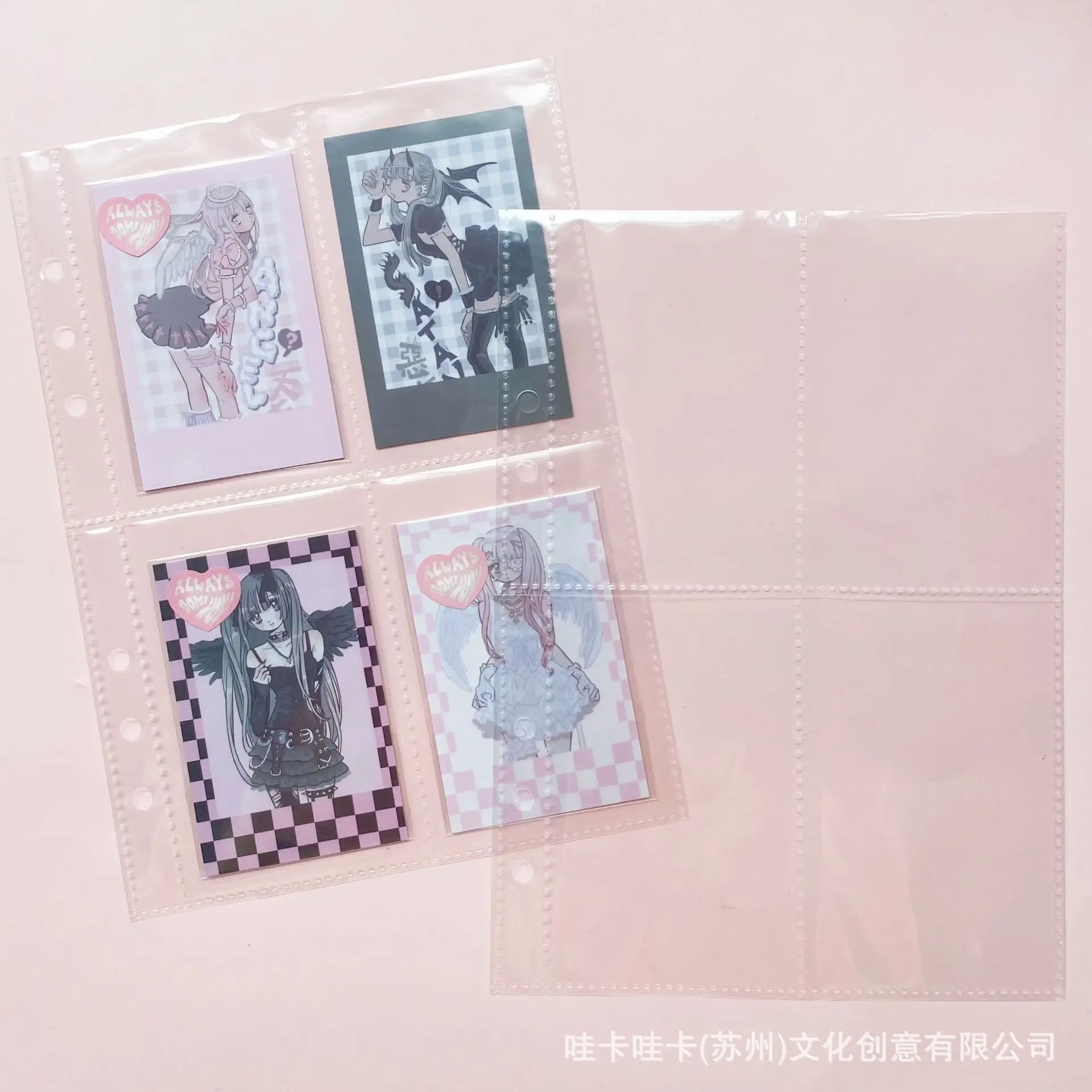 Solid Color Transparent Loose‑Leaf Photo Album Idol Star Album Photocard Collect Binder for Collection