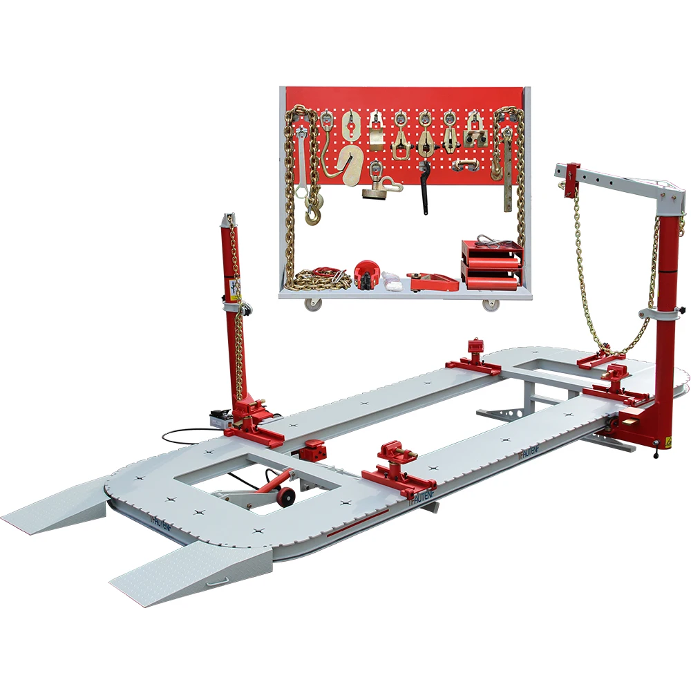 TFAUTENF auto body puller rack/car chassis pulling machine/ pickup truck auto frame machine