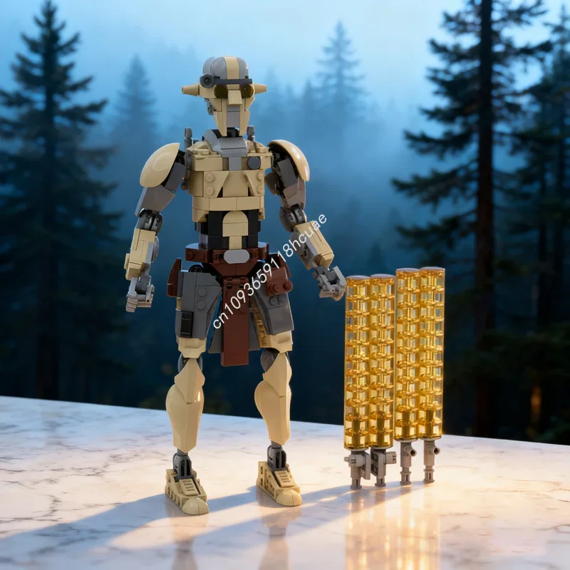 

511 шт. MOC Huyang Фигурка Звездная боевая модель Строительные блоки Строительные игрушки Сборка рождественских подарков Идея Дети День рождения