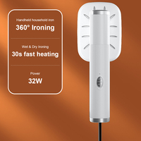 Household Steam Iron 360° Ironing Small Garment Steamer USB Powered Electric Ironing Machine for Fabric Clothes Ironing