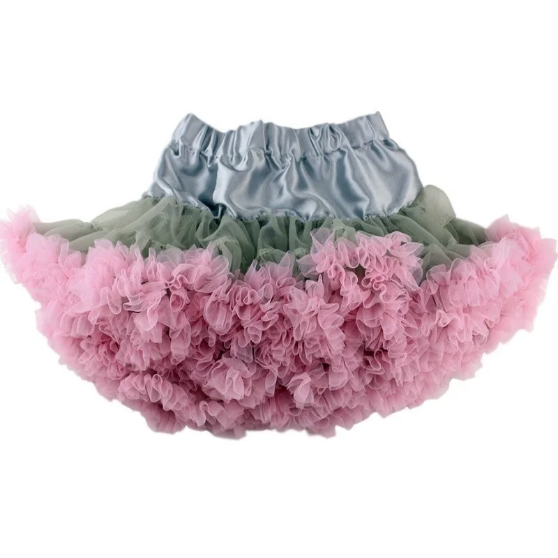 Mädchen Grüner Tüll-Petticoat Weihnachtsmann-Tutu-Rock Mädchen Weihnachtskostüm Petti-Rock Tanzrock Mädchen Kinderkleidung Kinderbekleidung – Detail 17