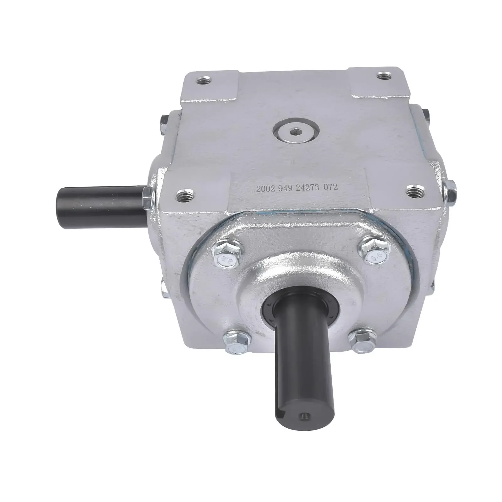 AP03 90 Degree Speed Ratio 1:1 CW/CW Right Angle Bevel Gearbox with 2 Keyed Shafts