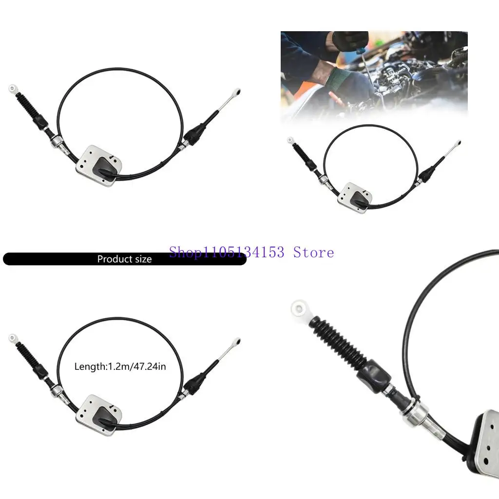 

hg89 Metal Transmission Control Cable Cord For Smooth Gear Shifting Easy Installation