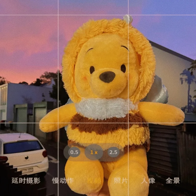 25cm Genuine Disney Bee Winnie The Pooh Plush Toys Pillow Kawaii Anime Bear Stuffed Doll Toys For Children'S Birthday Xmas Gift