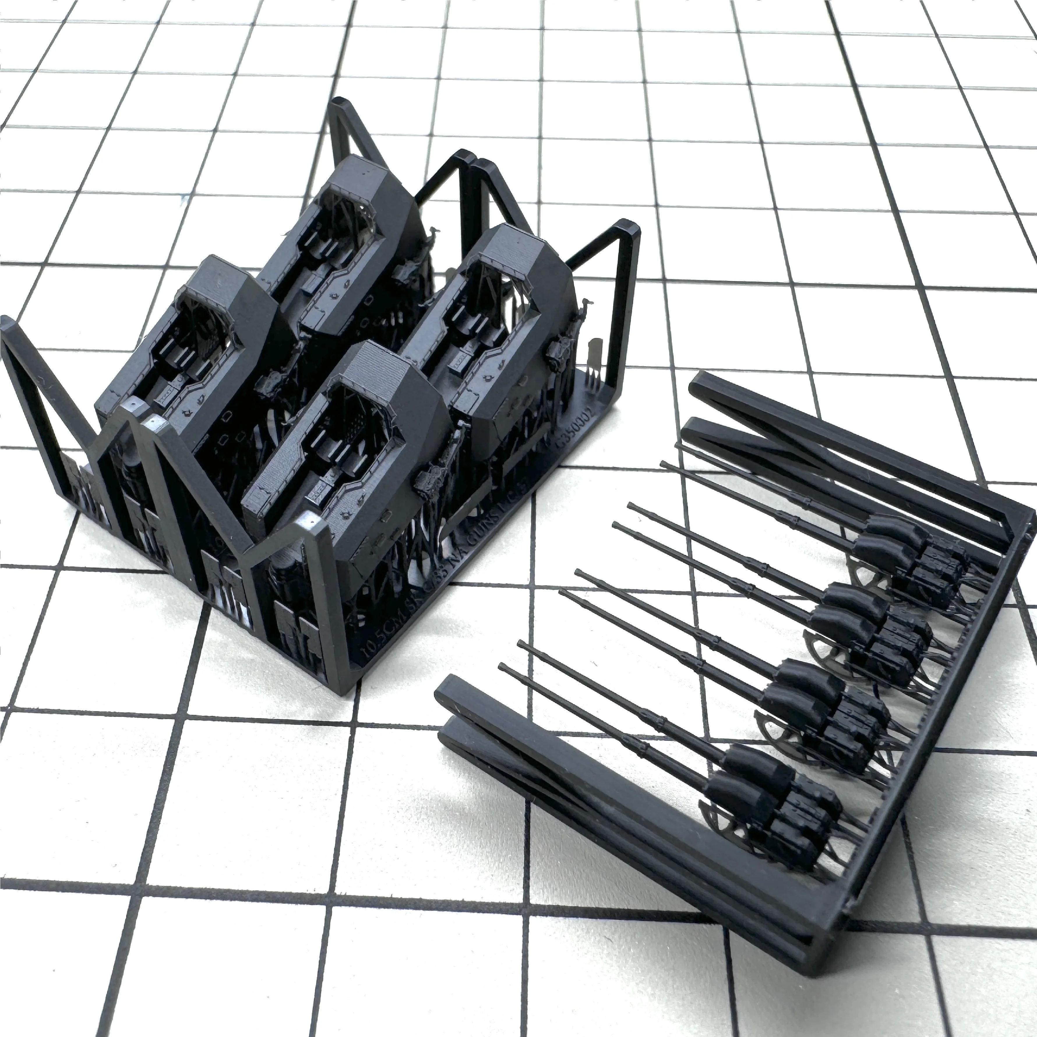 

Комплект 3D-принтов MUYI MODEL STUDIO 1/350 G350002 KRIEGSMARINE105MM SK C/33 GUNS