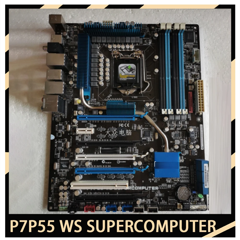 

Workstation motherboard LGA1156 P7P55 WS Supercomputer