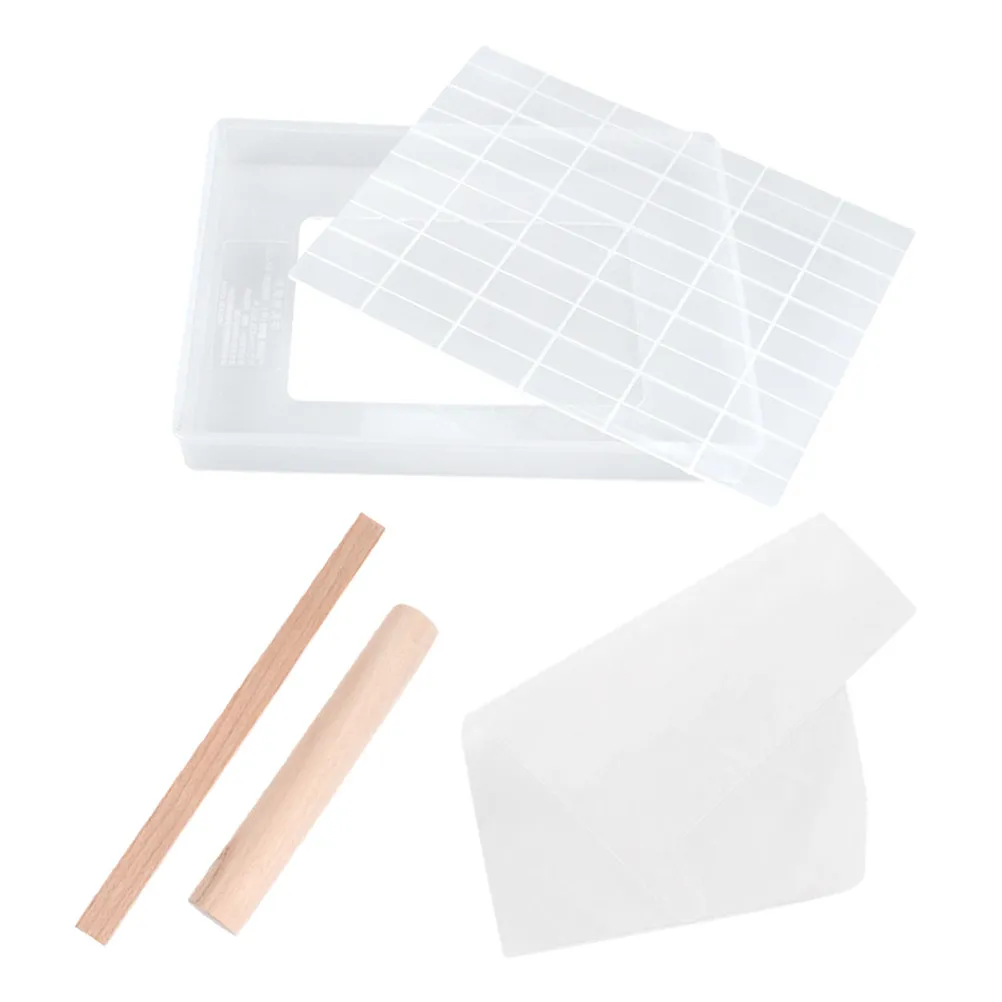 5Pcs Nougat Making Tools Kit Food Grade Plastic Wood Baking Set for DIY Candy Chocolate Sachima Cookies Nonstick Reusable Easy — купить у AliExpress WW
