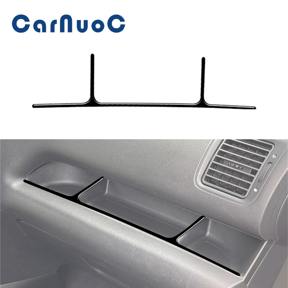 

Car Piano Black Stickers For Honda Civic Si 2002 2003 2004 2005 Glove Box Panel Trim Strip Interior Decorative Accessories