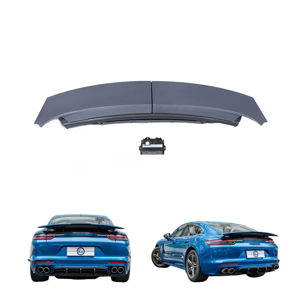 

KM for Panamera 971.1 2017 2018 2019 2020 Upgraded to Turbo Version Three-stage Rear Wing