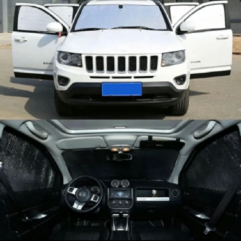 

For Leapmotor C11 BodyKit 2021 2022 2023 2024 2025 Car Aluminum Foil Windshield Sun Shades Covers UV Protector Heat Shield Tool