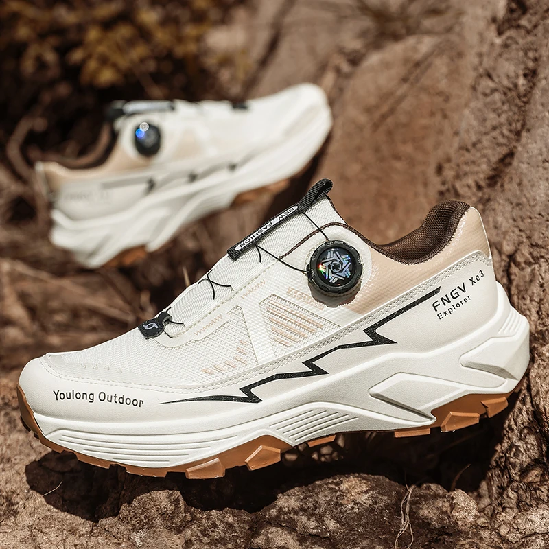 Men Casual Shoes Summer Outdoor Sneakers Women Footwear Trainer Camouflage Shoe Anti Slip Wear-Resistant Hiking Footwear