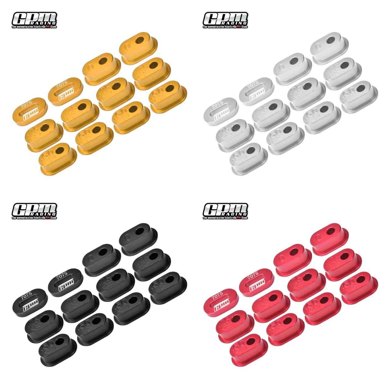 

GPM Alloy 7075 Chain Tension Adjuster Set For LOSI 1/4 Promoto MX SM MotorcycleRTR-LOS-2272.LOS-2310