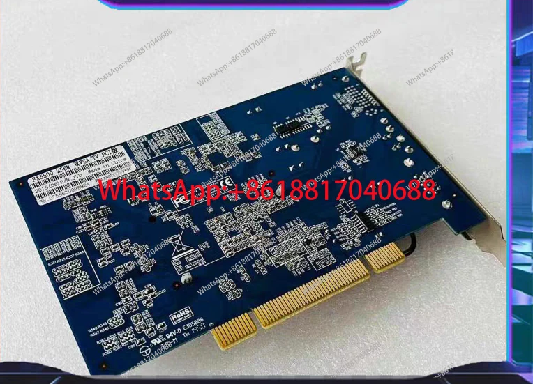 Old PCI graphics card FX5500 256mb dual VGA single screen dual screen independent output support XP