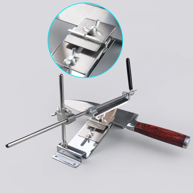Adjustable Angle Manual Knife Sharpener Ruixin Pro Whetstone Fine Coarse Kitchen Tool