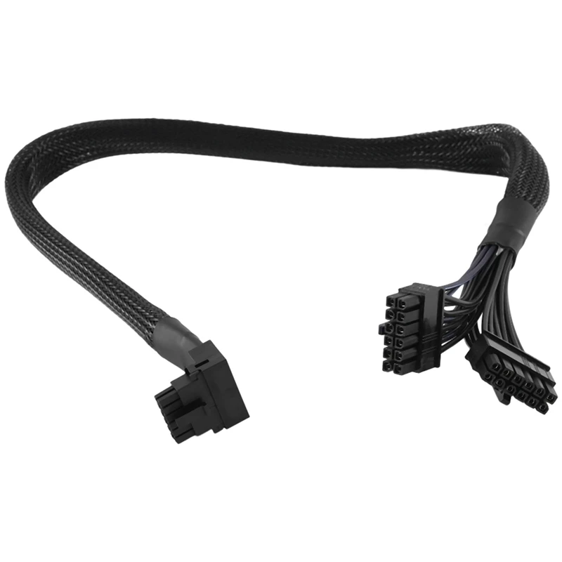 12VHPWR Modular 2X12-Pin To 16 Pin 12-Pin Male PCI-E 5.0 12VHPWR RTX 4090 For Be Quiet PSU 600W ATX 3.0 12+4PIN