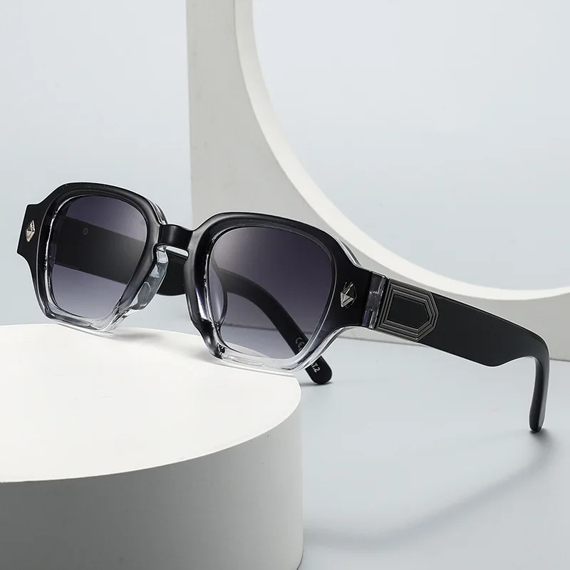 2026 square sunglasses UV400 fashion D black frame glasses for men women designer man's brand sun shades for outdoor