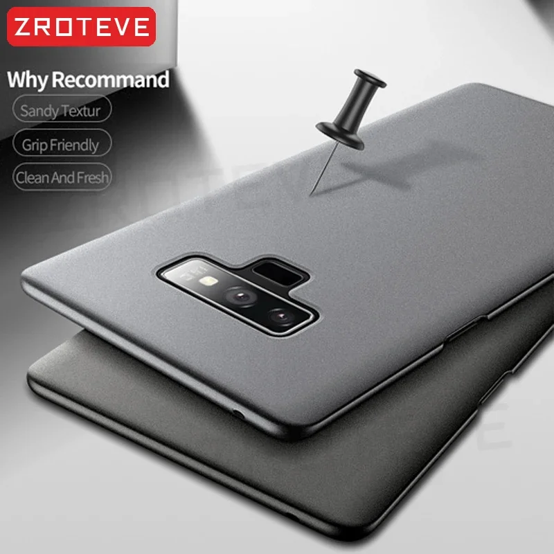 For Samsung Note9 Case ZROTEVE Ultra Slim Hard PC Matte Cover For Samsung Galaxy Note 9 Shockproof Phone Cases