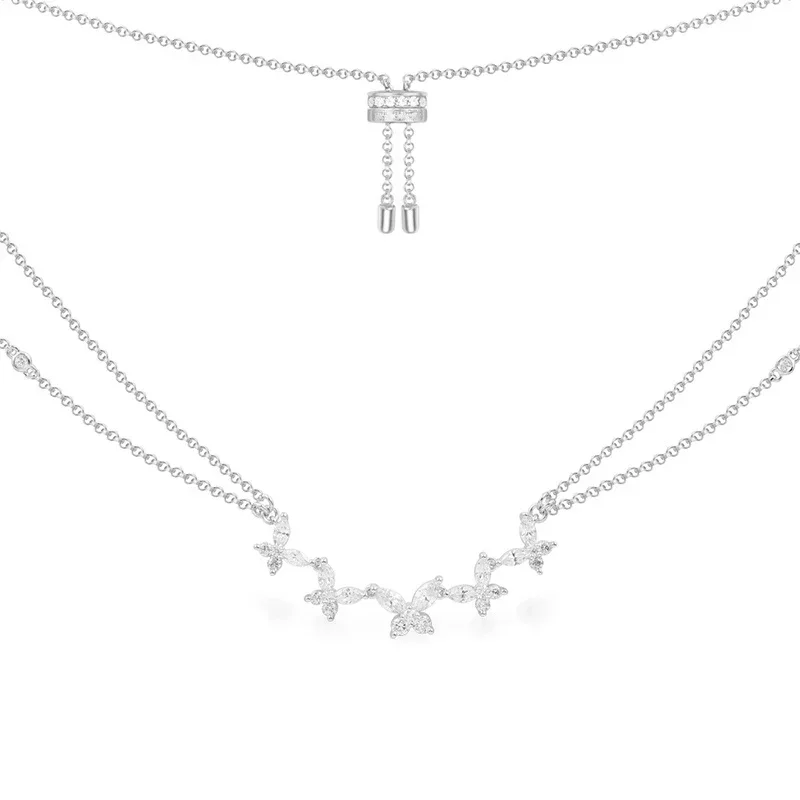 LI KI 925 Sterling Silver 2022 New Butterfly Earrings  Beautiful Fashion Jewelry Free Delivery Valentine'S Day Gift view 2