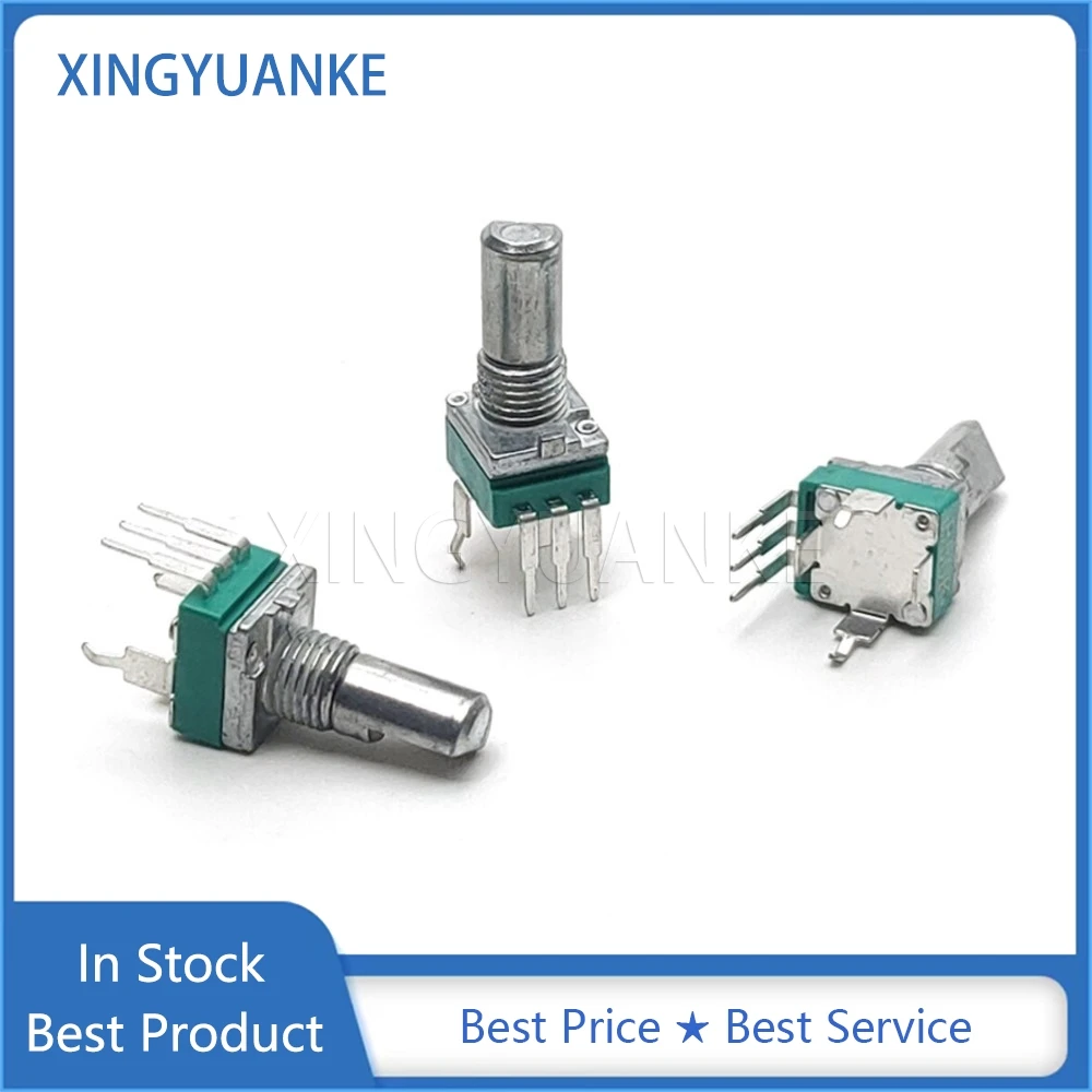 5 قطعة RK097 نوع عمودي واحد 3Pin B10K B20K B50K B100K حجم مختومة الجهد B103 B203 B503 B104 نصف رمح طول 15 مللي متر