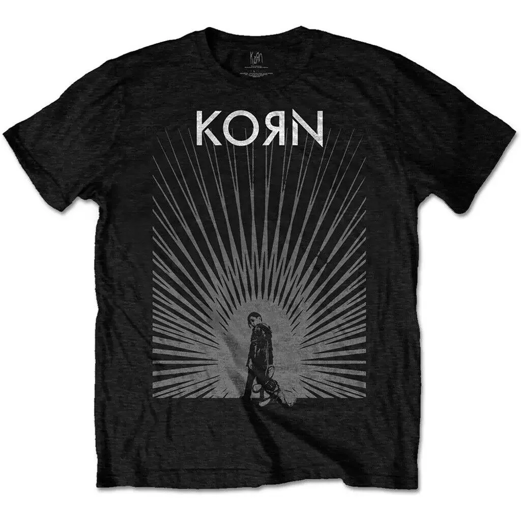 Korn Radiate Glow Black T Shirt Official