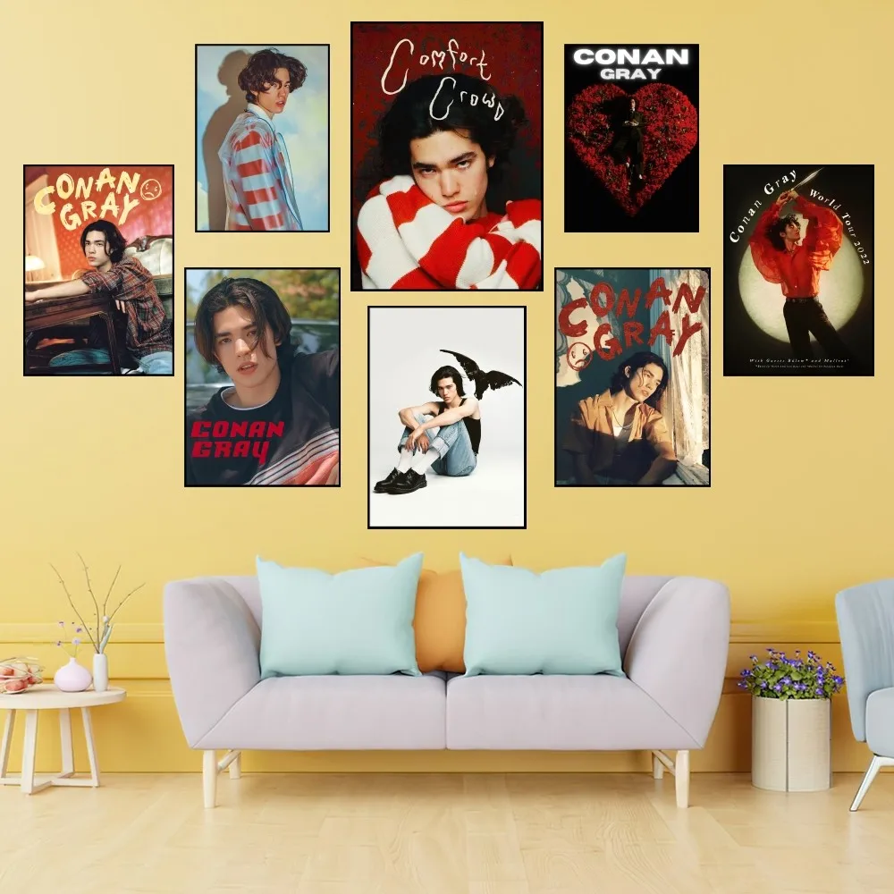 Singer Conan Gray Superache Poster Prints Wall Painting Bedroom Living Room Decoration Office Home