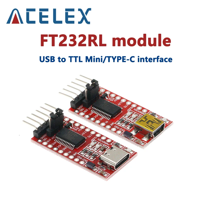 FT232RL FTDI USB 3.3V 5.5V a TTL modulo adattatore seriale forArduin Mini porta. Acquista una buona qualità!