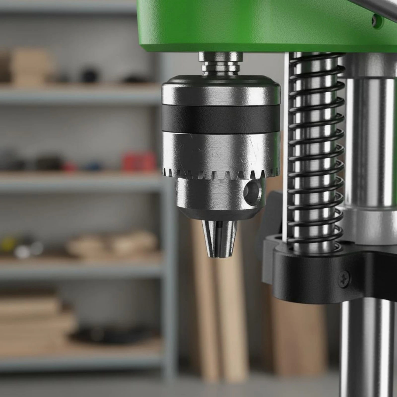 Mini Drill Press Multi-Functional Benchtop Drill Press Power Tool Adjustable Plunge Stop Portable for Home