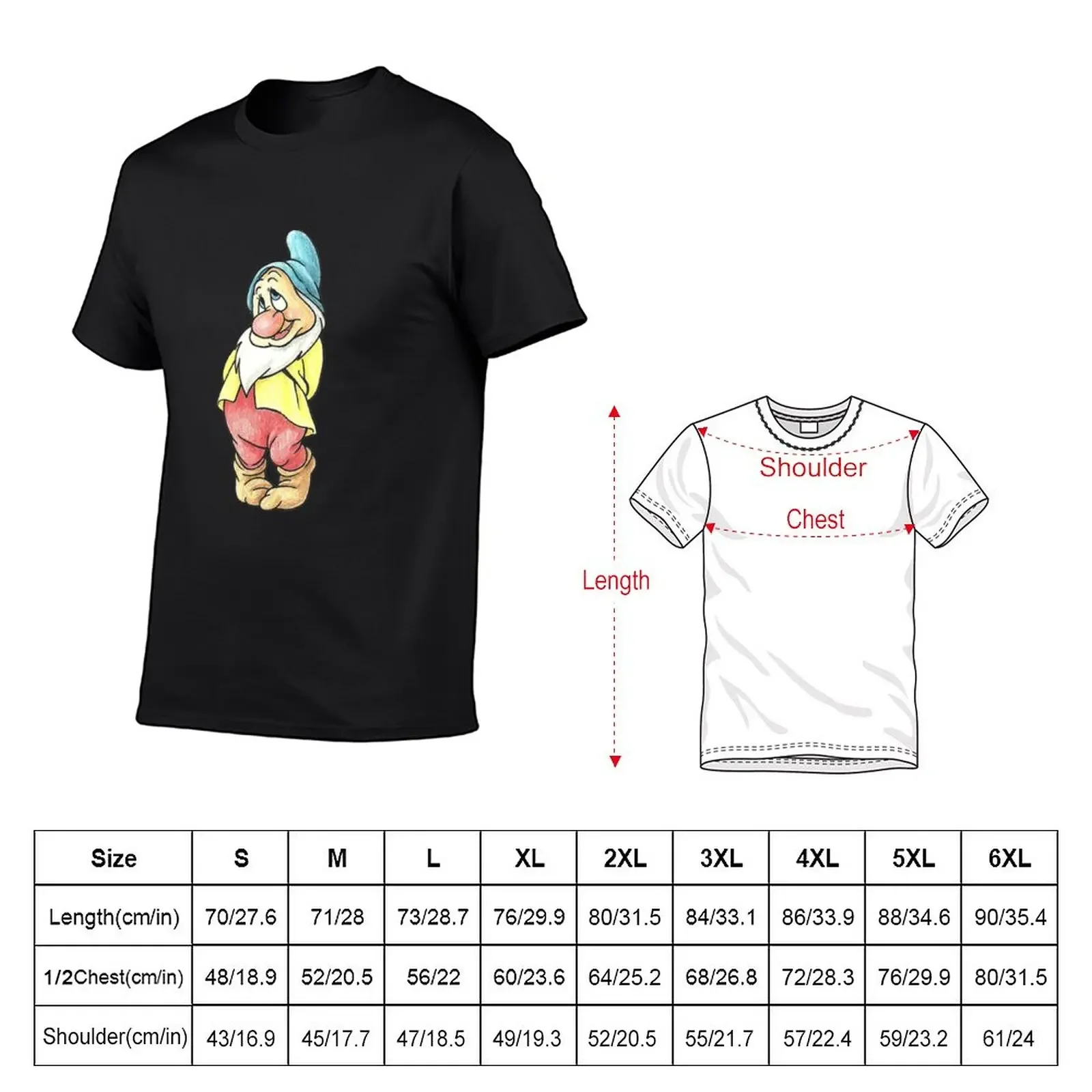 happy Dopey T-Shirt sweat shirts graphic tees Short sleeve tee men