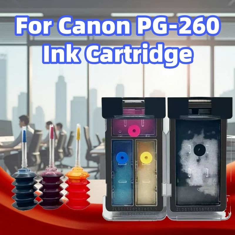 

pg260 cl261 Восстановленный сменный картридж PG-260 CL-261 для принтера Canon pixma картридж TS5320 TS6420 TR7020