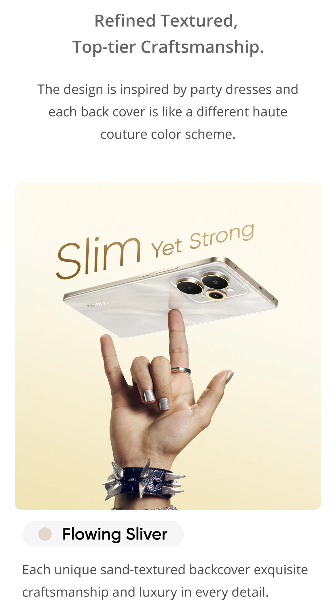 realme 15 Pro 5G Smartphone NFC Snapdragon 7 Gen 4 Chipset Triple 50MP Camera 6.8" 144Hz 4D Curve+ Display 7000mAh Battery 80W
