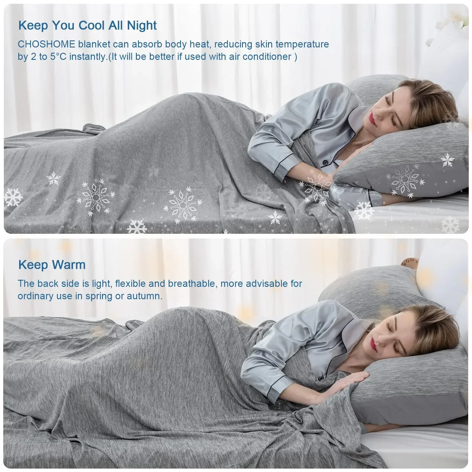 Summer Cooling Blanket Lightweight Silky Air Conditioner Solid Color Quilt Breathable Quilt Core Quilted Cooling Blanket 담요