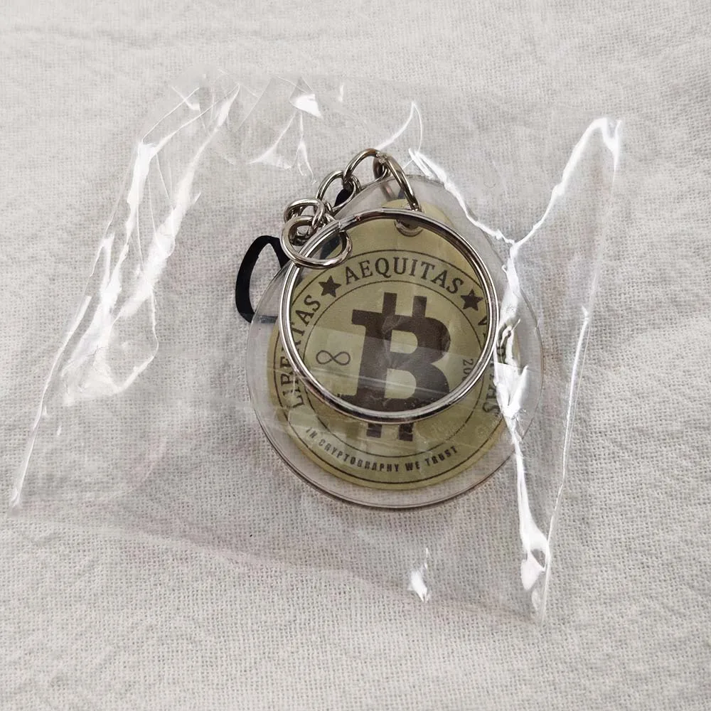 Escape From Tarkov Acryl-Schlüsselanhänger TerraGroup Labs Schlüsselkarten-Anhänger Bitcoin 0.2BTC Schlüsselring für Spielfans Cosplay Taschenanhänger Spielzeug Geschenk – Detail 7