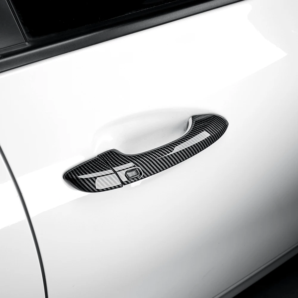 Für Hyundai Veloster JS 2019-2022 Auto-Tuning Außentürgriff-Dekorationsabdeckung Zierleiste Außenzubehör LHD – Detail 4
