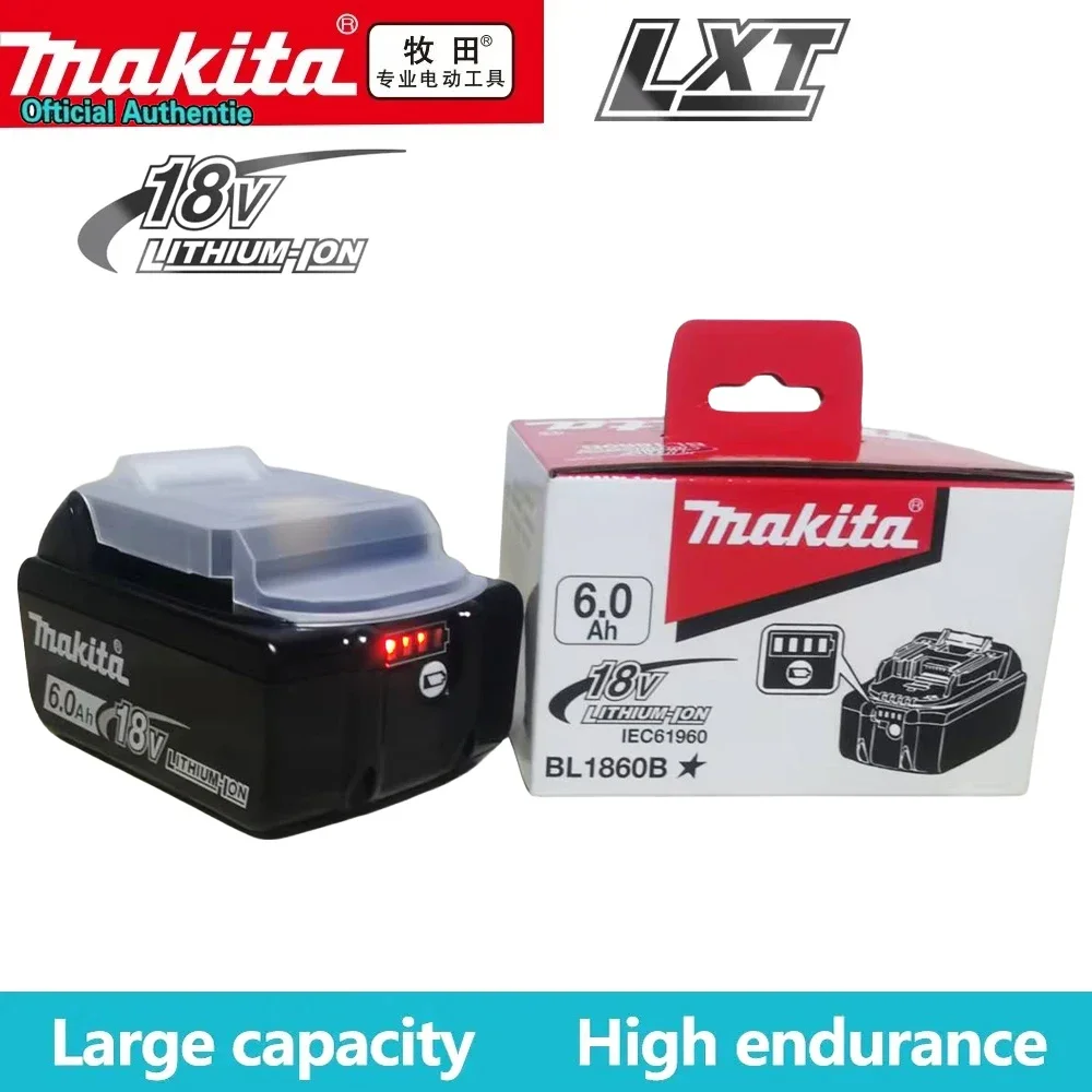 

NEW Original Makita 18V 5/6/Ah rechargeable battery, Makita Tool BL1830 BL1840 BL1850 18650 battery, fast charging, charger,