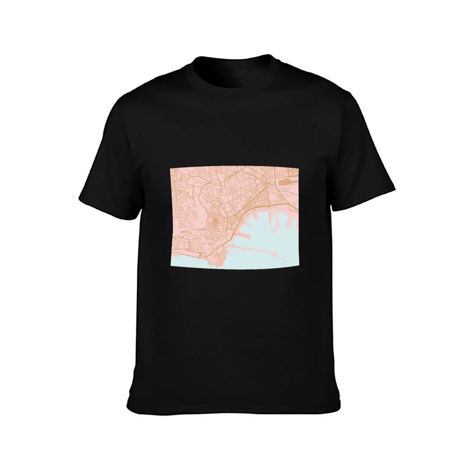 Naples map, Italy T-Shirt Performance Dry Fit T-Shirt