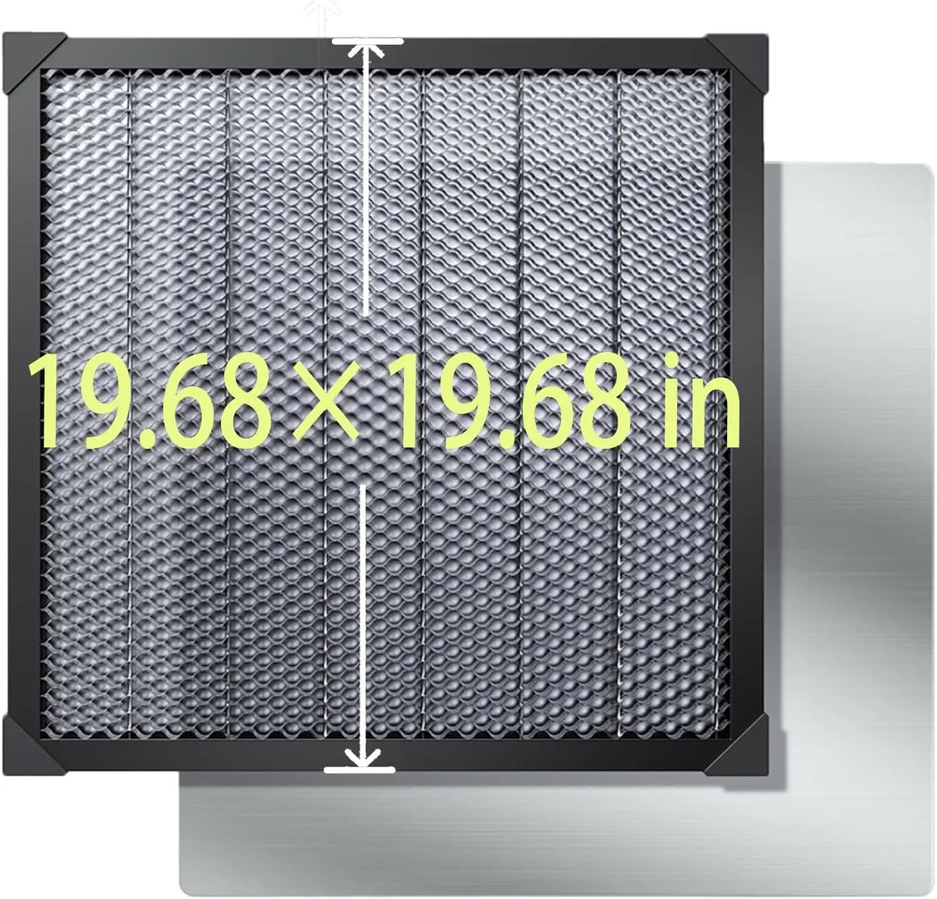 

Honeycomb Laser Bed 500×500mm with Aluminum Panel for Laser Cutter Heat Dissipation