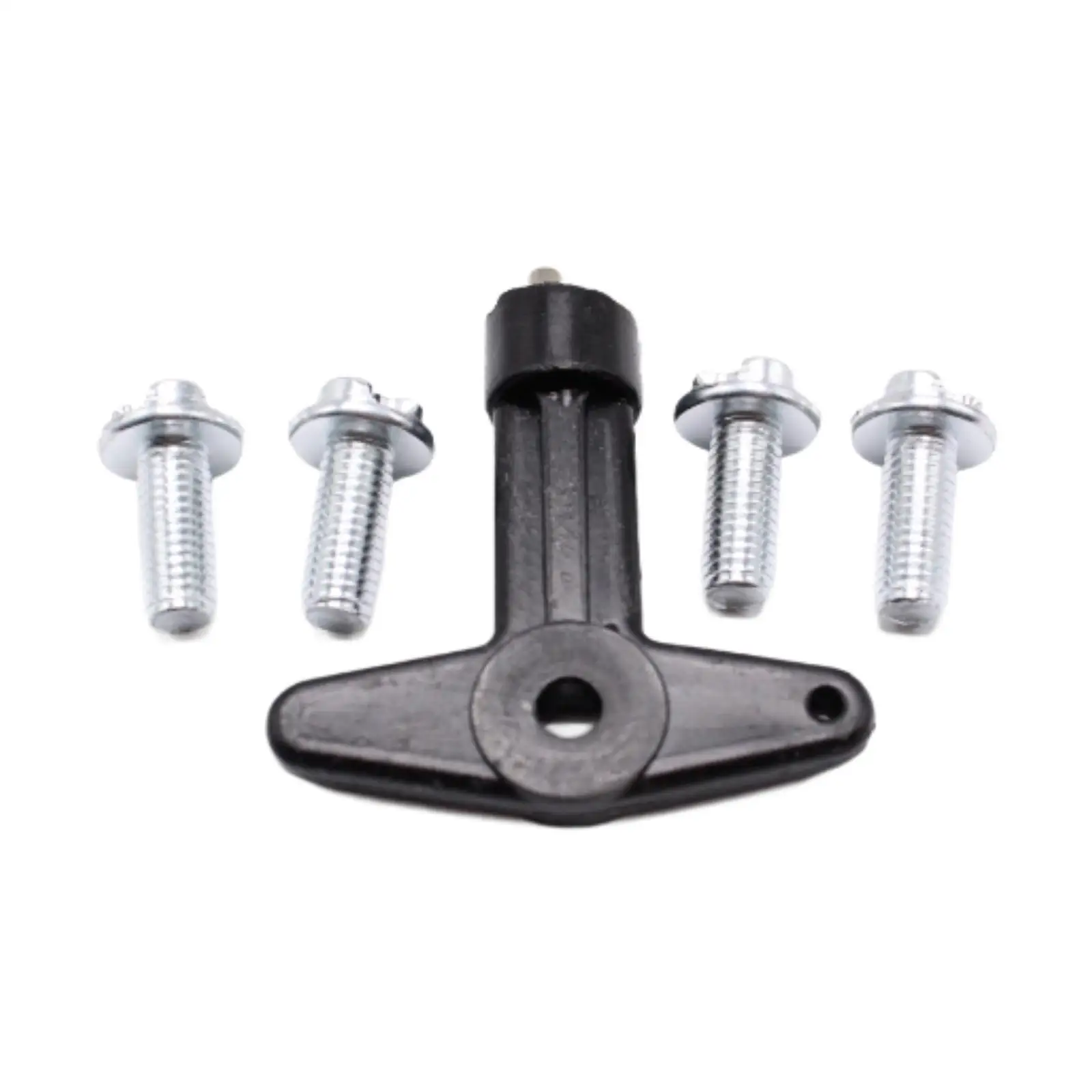 Alloy Wheel Centre Cap Screw Bolts with Key Replaces 7700422600 Spare Part Professional for Laguna MK1 Clio MK2 MK3