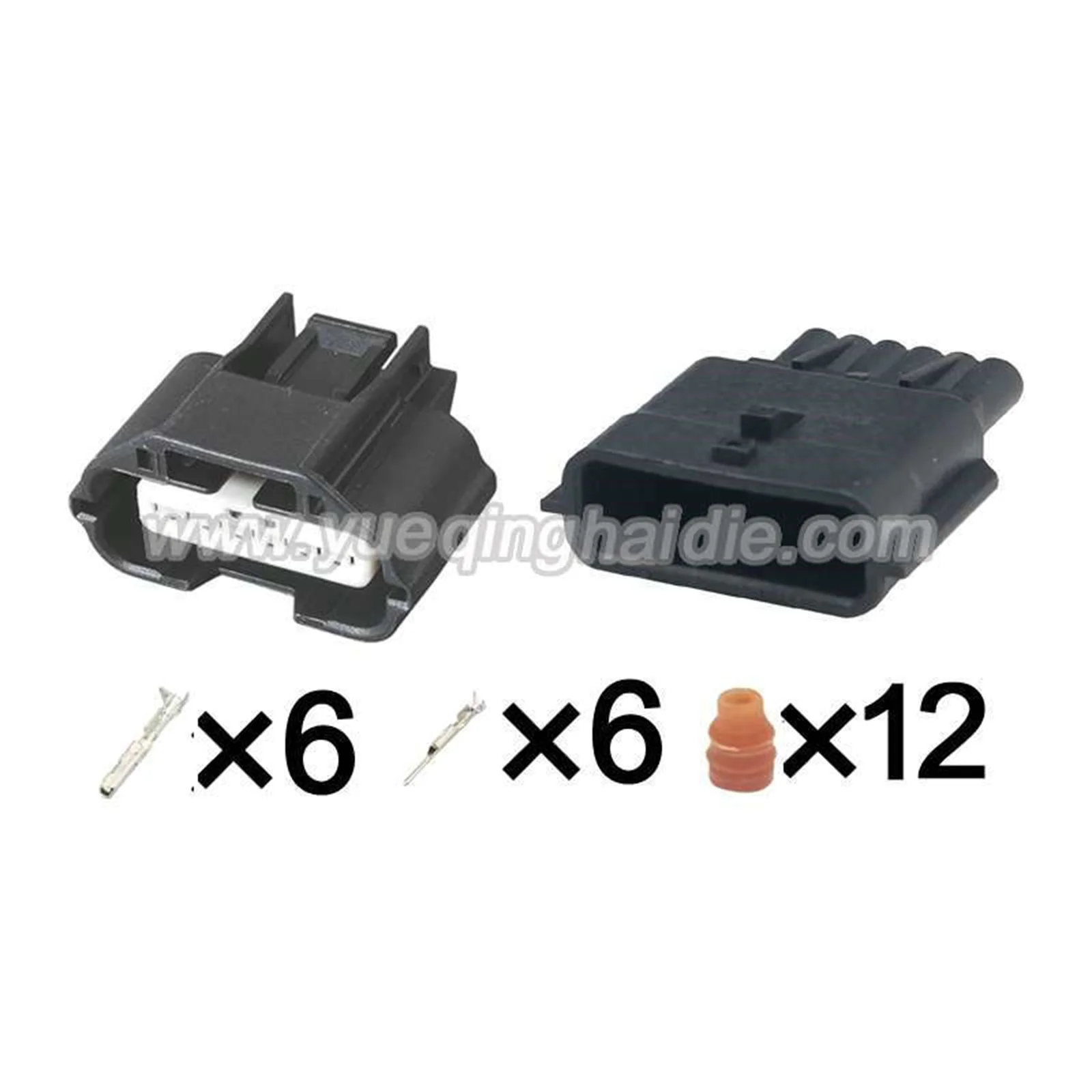 

6 Pin Female or Male Waterproof Auto Harness Connector MG643284-5 For Toyota Hyundai 7282-8850-30 7283-8850-30