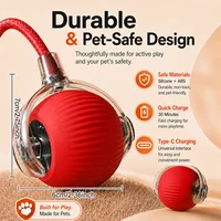 New Dog Interactive Ball Toy,Automatic Rolling Dog Ball Rechargeable,Smart Puppy Interactive Toy,Intelligent Balls Toy for Dogs 3