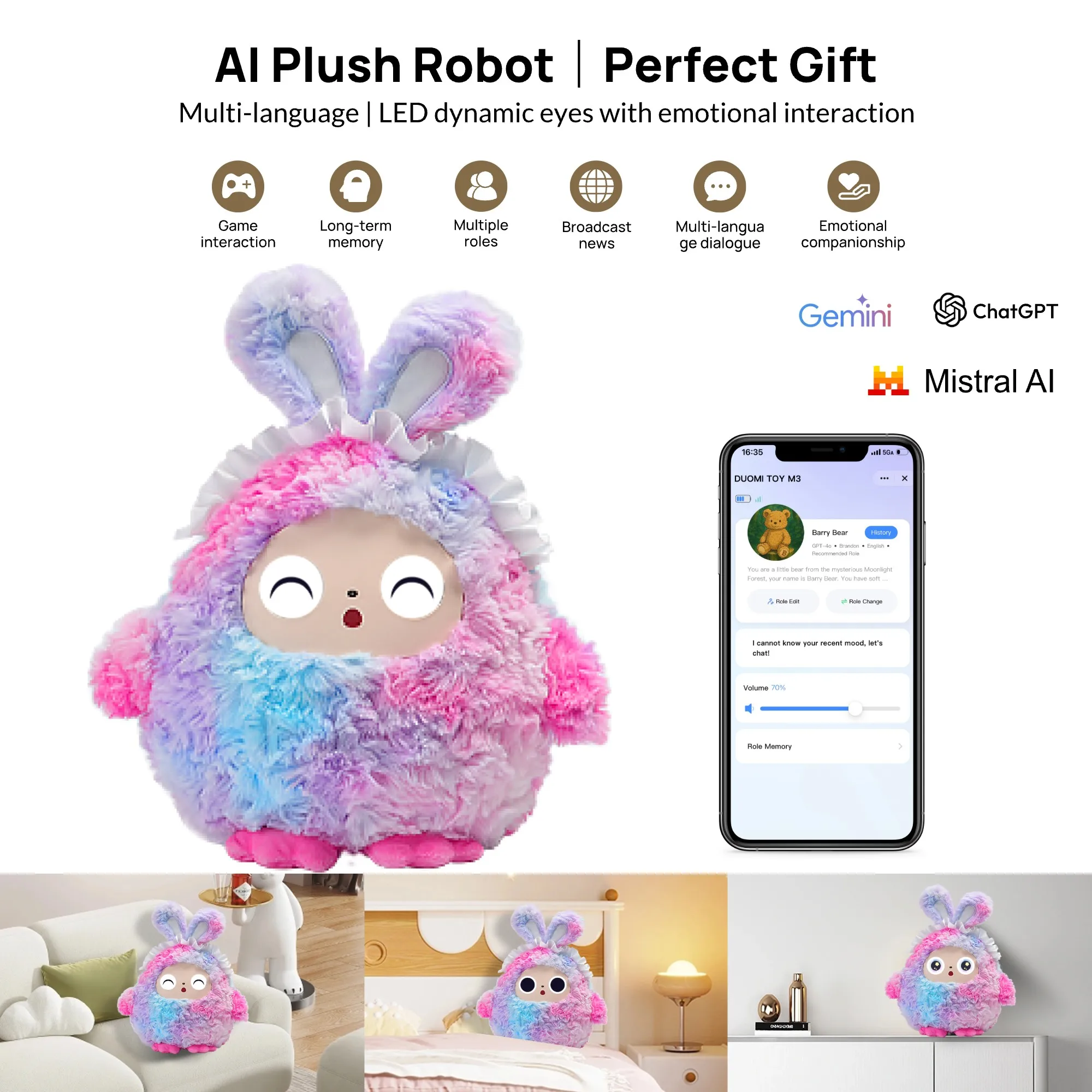 Ai Plush Toy W/Smar…
