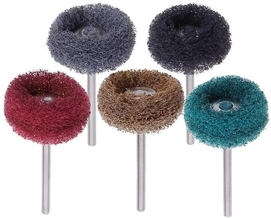 80PCS Abrasive Metal Polishing Wheel Buffing Rotary Tool Set Burr Kit for Dremel