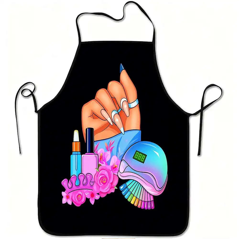 Aprons from 1pc beauty-themed series Durable and easy to clean Home Kitchen Cleaning Universal Apron