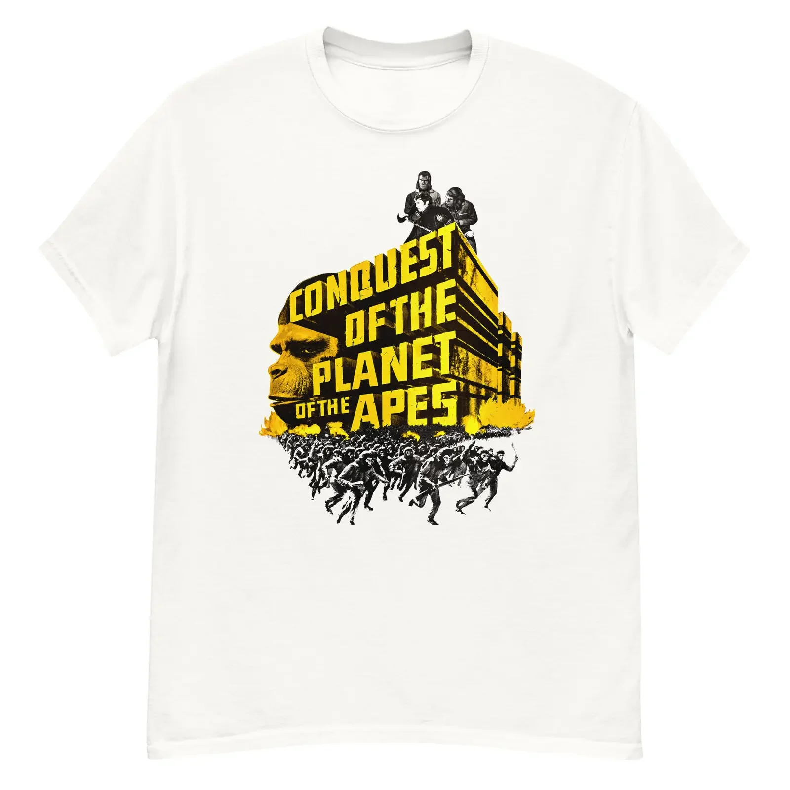 Conquest of the Planet of the Apes (1972) t-shirt