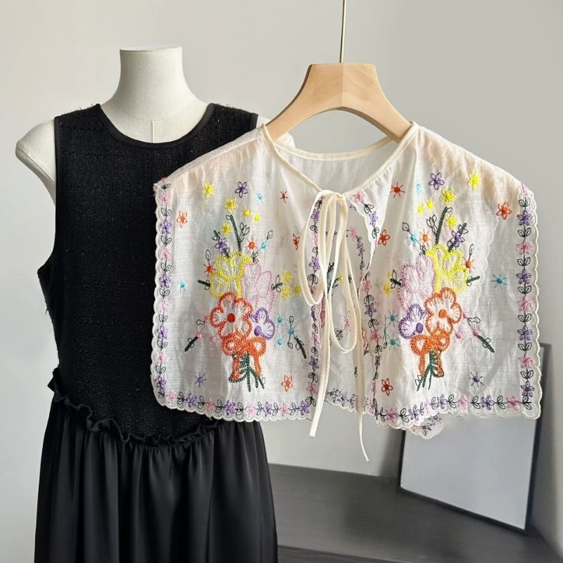 gola-falsa-decorativa-bordada-em-damasco-com-bordado-colorido-e-nuvens-estilo-marinheiro-destacavel-para-camiseta