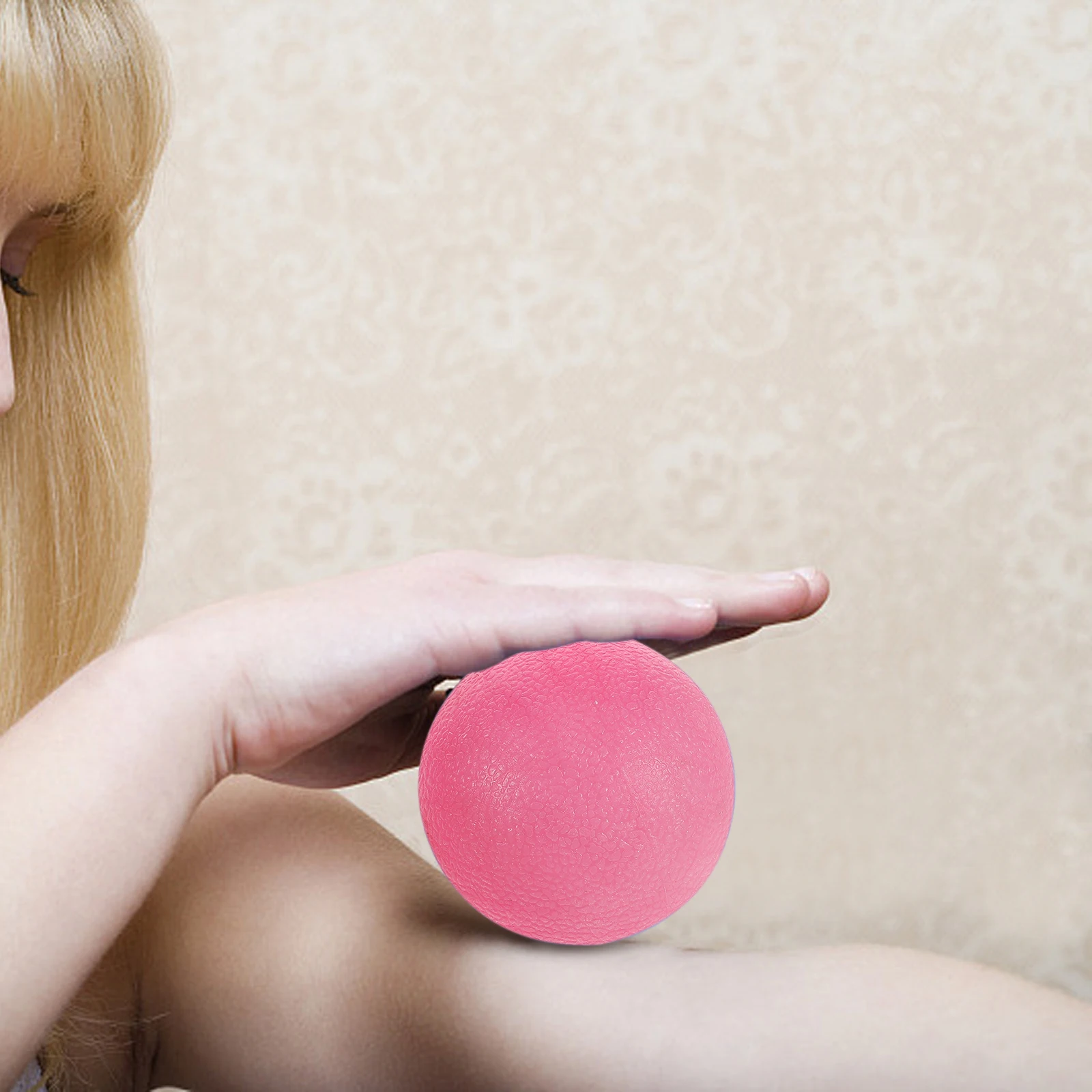 

2 Pcs Massage Ball Back Yoga Roller Body Exercise Chair Tpe Barre Excersing Equipment