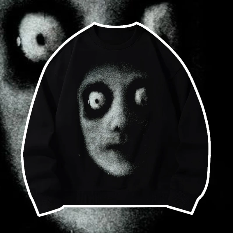 

Мужские и женские свитшоты без капюшона с круглым вырезом, с индивидуальным дизайном, в стиле хип-хоп, с ужасными принтами, в стиле панк и Харадзюку, коллекция осень-зима 2025